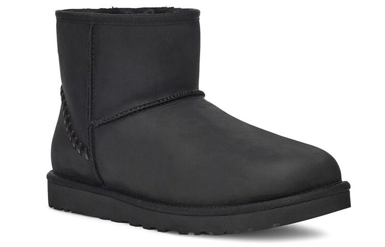 UGG Classic Mini Deco Snow Boots 'Black' 1115050-BLK