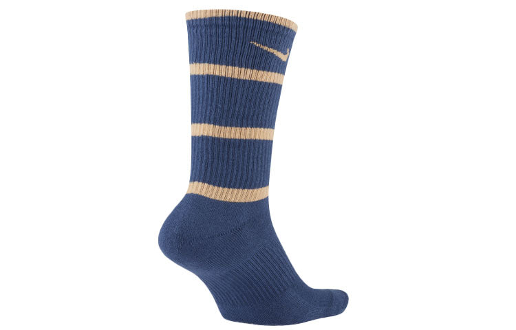 Nike Unisex Everyday Plus Cushioned Logo Socks 2 Packs Blue Dark blue DC3534-469