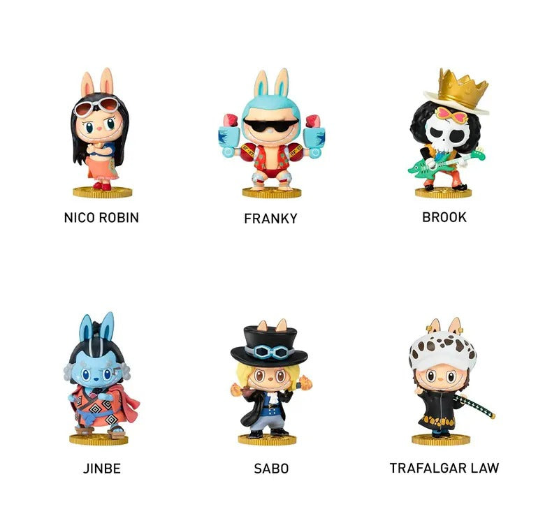 Pop Mart  One Piece The Monsters Labubu Sealed Case (12 Blind Boxes) PPMT-2502-0023