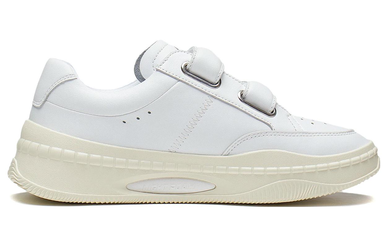 (WMNS) Li-Ning Casual Blank Sneakers 'White' AGCT058-1