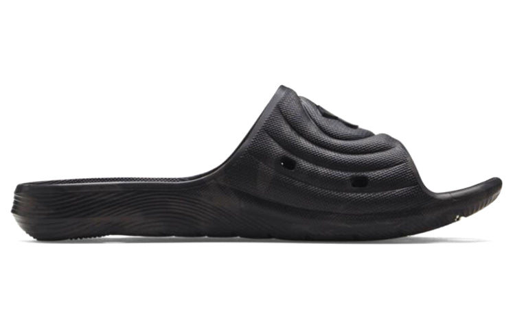 Under Armour Locker Slides 'Black Jet Grey' 3024449-002
