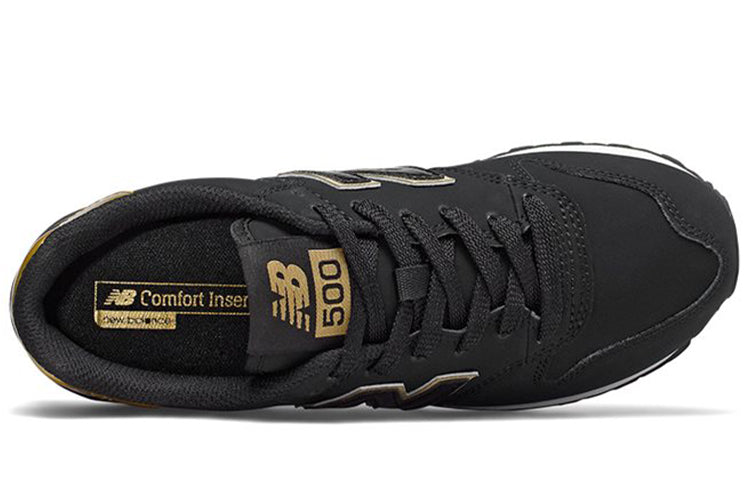 (WMNS) New Balance Sport LIFESTYLE - 500 'Black Yellow' GW500HGB