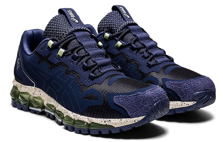 (WMNS) ASICS Gel-Quantum 360 6 'Thunder Blue Whisper Green' 1202A166-400