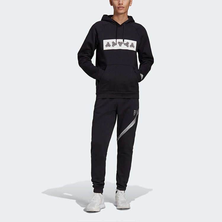 adidas Tan Sw Hoody Soccer/Football Sports Training Pullover Black FS5049