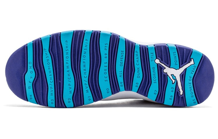 Air Jordan 10 Retro 'Charlotte Hornets' 310805-107