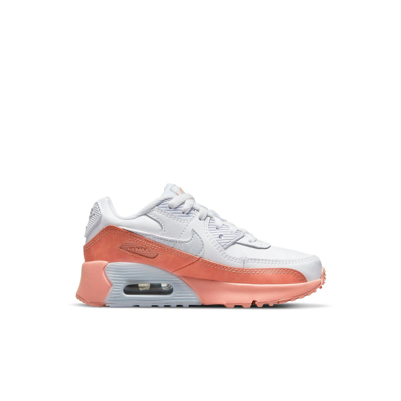 (PS) Nike Air Max 90 LTR Leather SE 'White Orange' DM0957-100