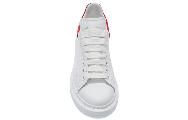 (WMNS) Alexander McQueen Oversized Sneaker 'White Red' 462214WHGP79676