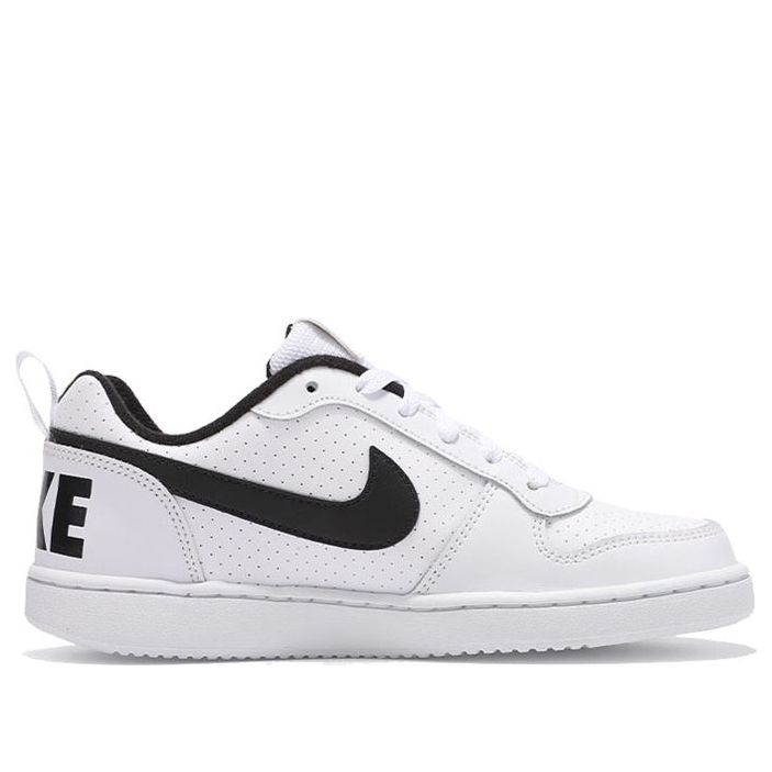 (GS) Nike Court Borough Low 'Summit White Black' 839985-101