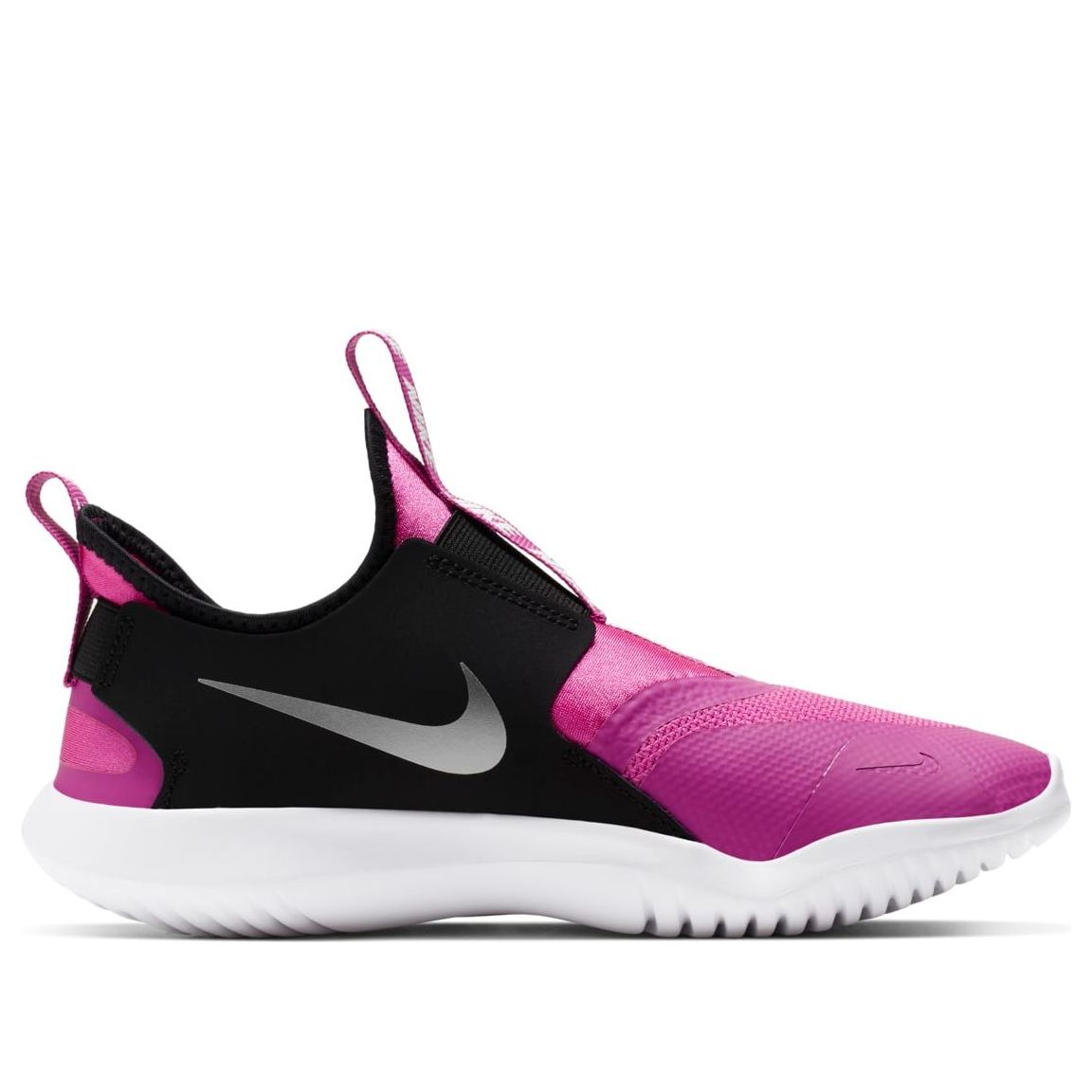 (GS) Nike Flex Runner 'Black Purple' AT4662-603