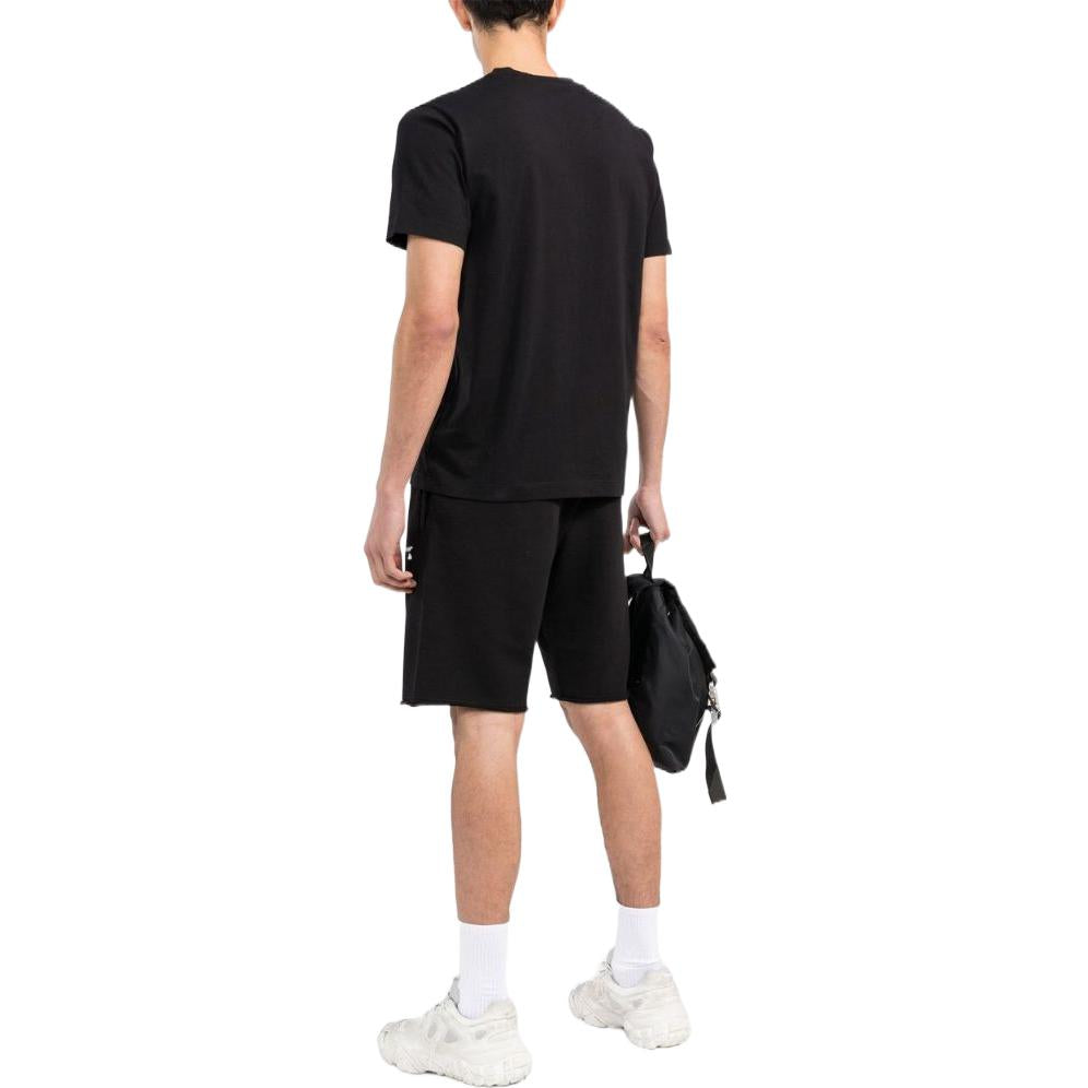 Men's Off-White SS22 Logo Printing Casual Shorts Version Black OMCI006C99FLE00810011001