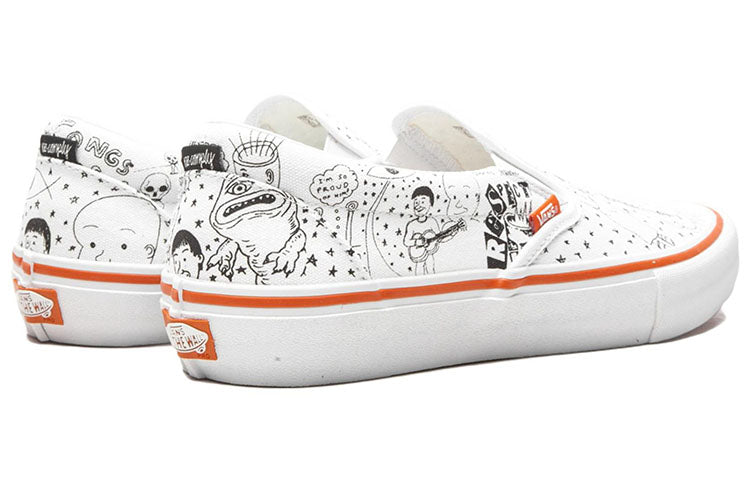 Vans No-Comply x Daniel Johnston x Slip-On Pro 'Doodles' VN0A347V2BB