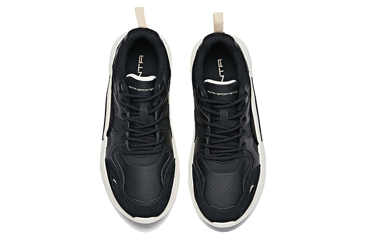 (WMNS) ANTA Life Series Sneakers 'Black Dad Shoes' 12948883-1