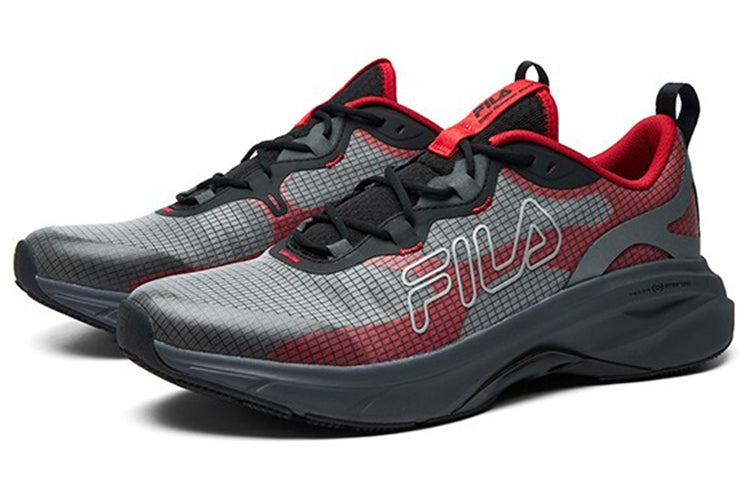 FILA Athletics Low Top Black/Red A12M112203FBK