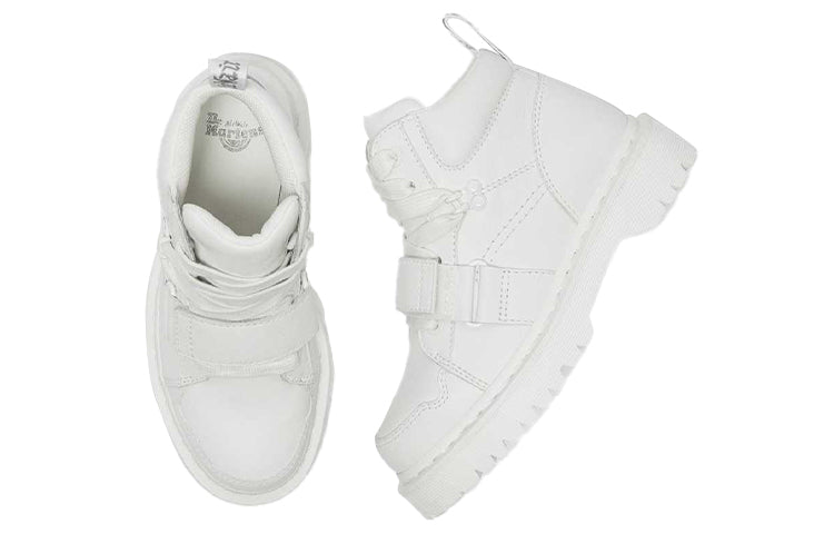 (WMNS) Dr. Martens Zuma II Leather Strap Boots White 25717113