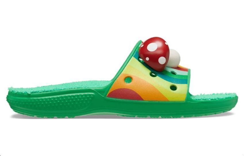 Crocs Classic Slides 'Zen Garden Terry Cloth' 208911-3E8