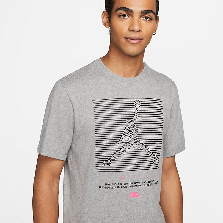 Air Jordan Jumpman Altitude Maps T-Shirt 'Carbon Heather' DH8972-091