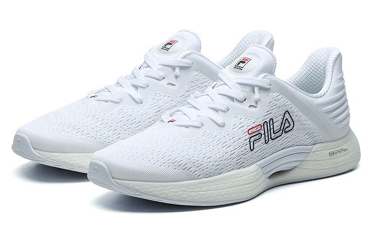 (WMNS) FILA Athletics Low Shoes 'White Black Logo' A12W122104FWT