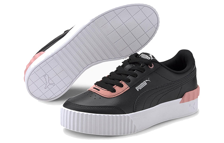 (WMNS) PUMA Carina Lift Black/White/Pink 373031-05