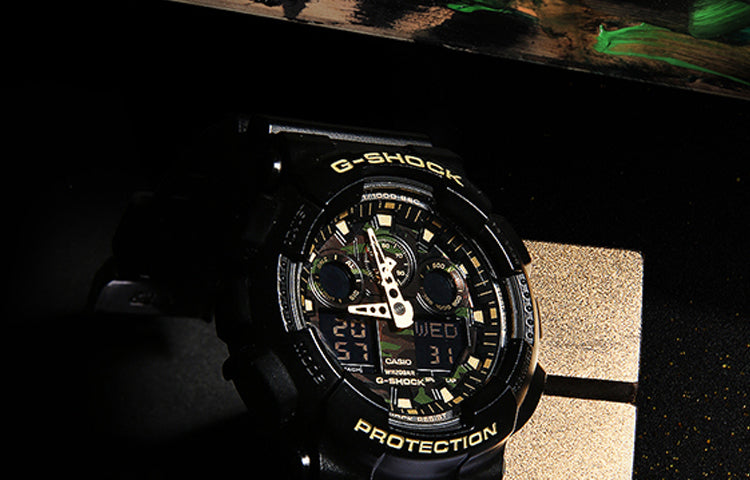 CASIO G-Shock Analog-Digital 'Black Gold' GA-100CF-1A9