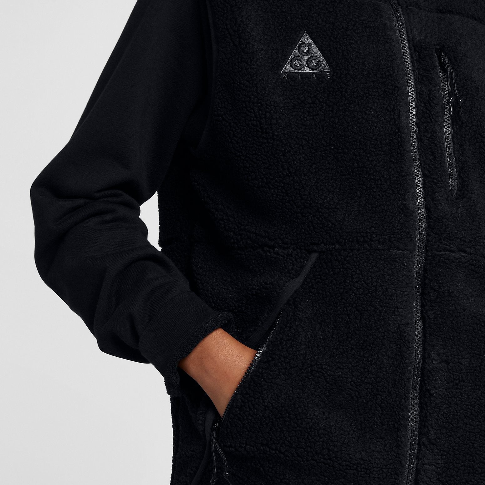 Nike ACG Sherpa Vest 'Black' AT5498-012