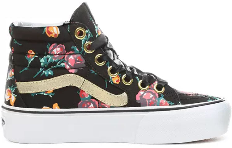 Vans Oversized Lace Sk8-hi Platform 2.0 Multi-Color 'Black White' VN0A3TKNVSR