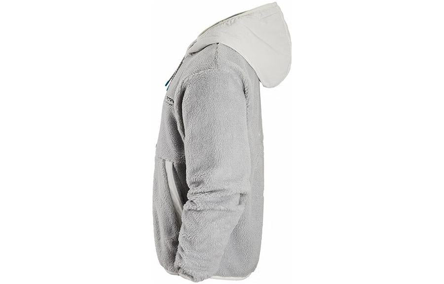 Air Jordan Brand Patch Zipper Hoodie Men's Light Blue FB1908-077