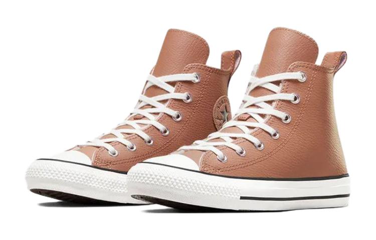 Converse Chuck Taylor All Star Leather Faux Fur Lining 'Clay Pot' A07958C