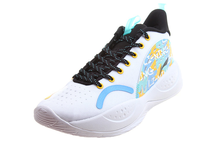 Li-Ning Wade Cloud 'Standard White Blue Yellow' ABPS005-1