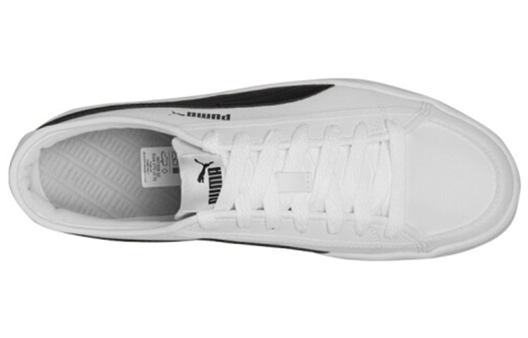 PUMA Smash v2 Vulc SL 'White Black' 367308-02