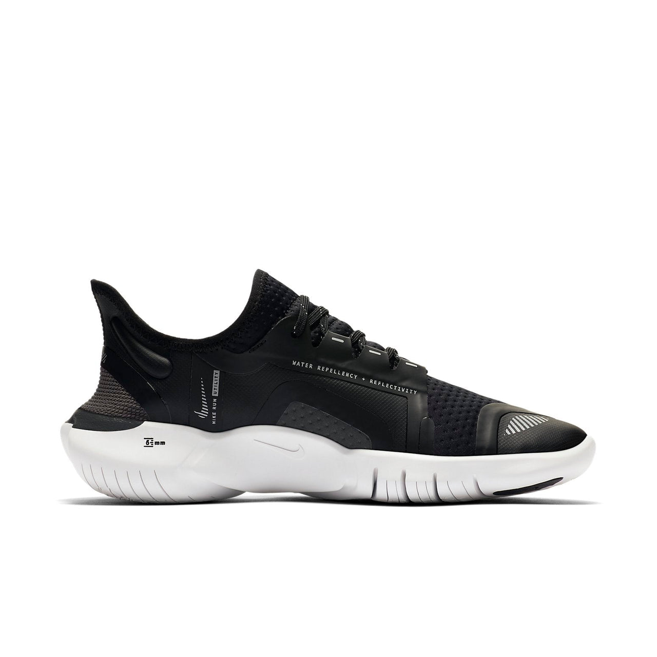 (WMNS) Nike Free RN 5.0 Shield 'Black' BV1224-002