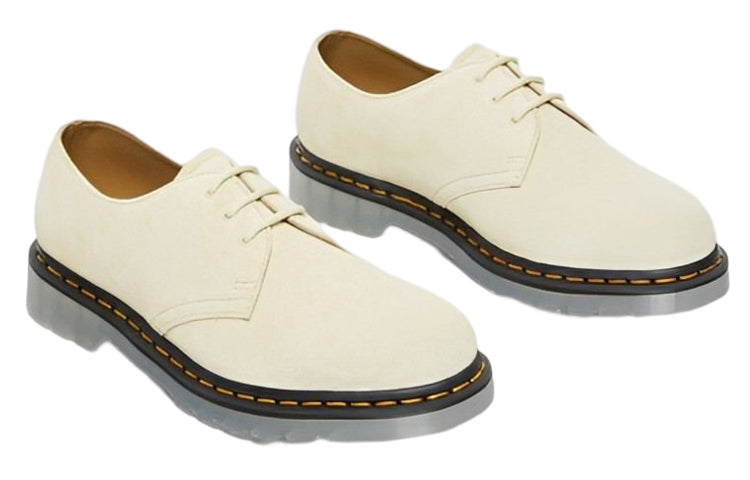 (WMNS) Dr. Martens 1461 Ice Suede 'White' 27558282