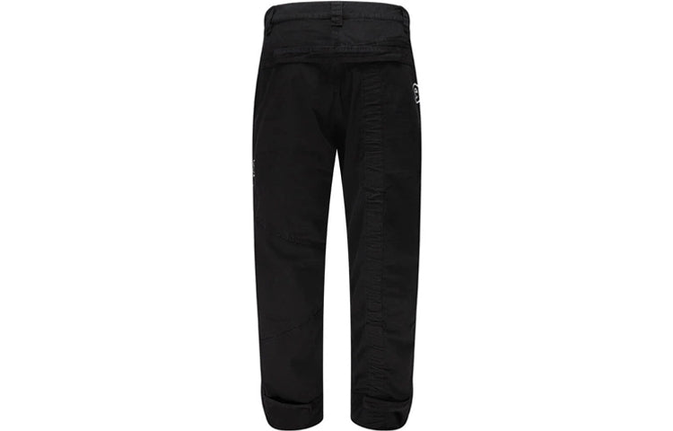 Off-White FW20 Printing Trousers Men Black OMCF016E20FAB0011001