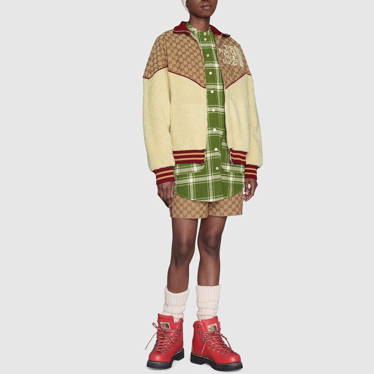 Gucci x The North Face Zip Jacket 'Beige Ebony' 672394-XJDS0-2102