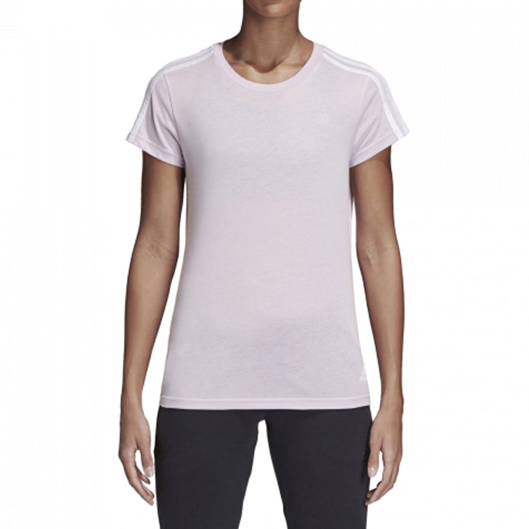 (WMNS) adidas Cuff White Stripe Short Sleeve Purple CF8832