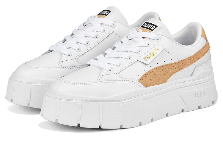(WMNS) PUMA Mayze Stack 'White Light Sand' 384363-03