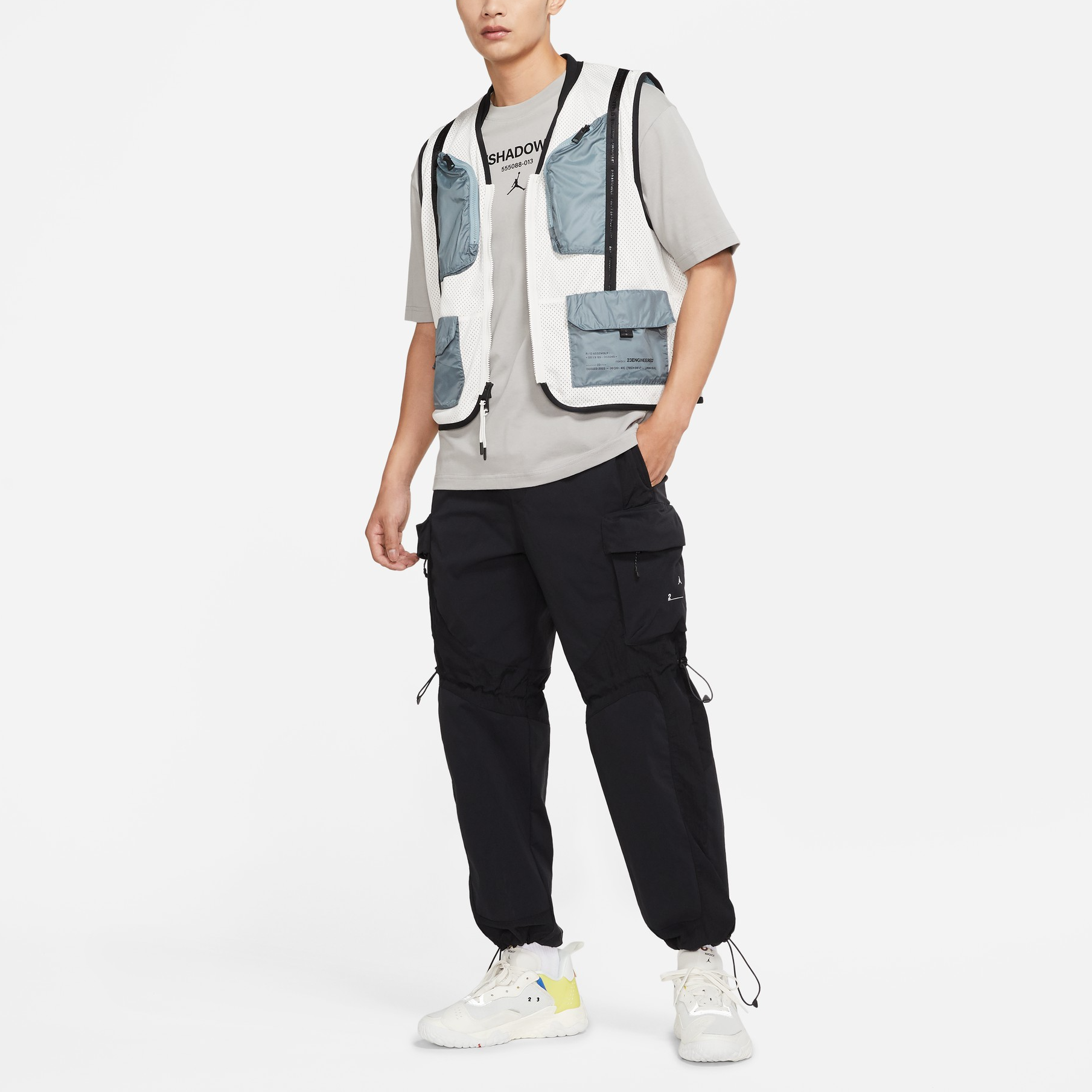 Air Jordan Pocket Detail Straight Casual Pants/Trousers Men's Black DQ8054-010