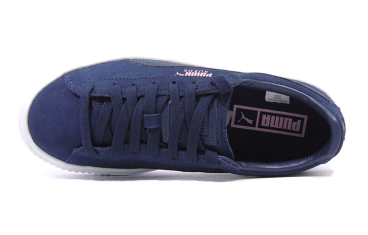 (GS) PUMA Suede Platform 'Peacoat' 363663-03