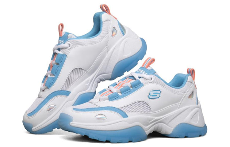 (WMNS) Skechers Kozmiks White/Blue 88888407-WBL