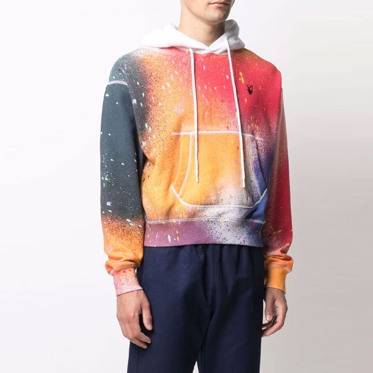 Off-White x Katsu Crossover Printing Loose Fit OMBB073S21FLE0098410