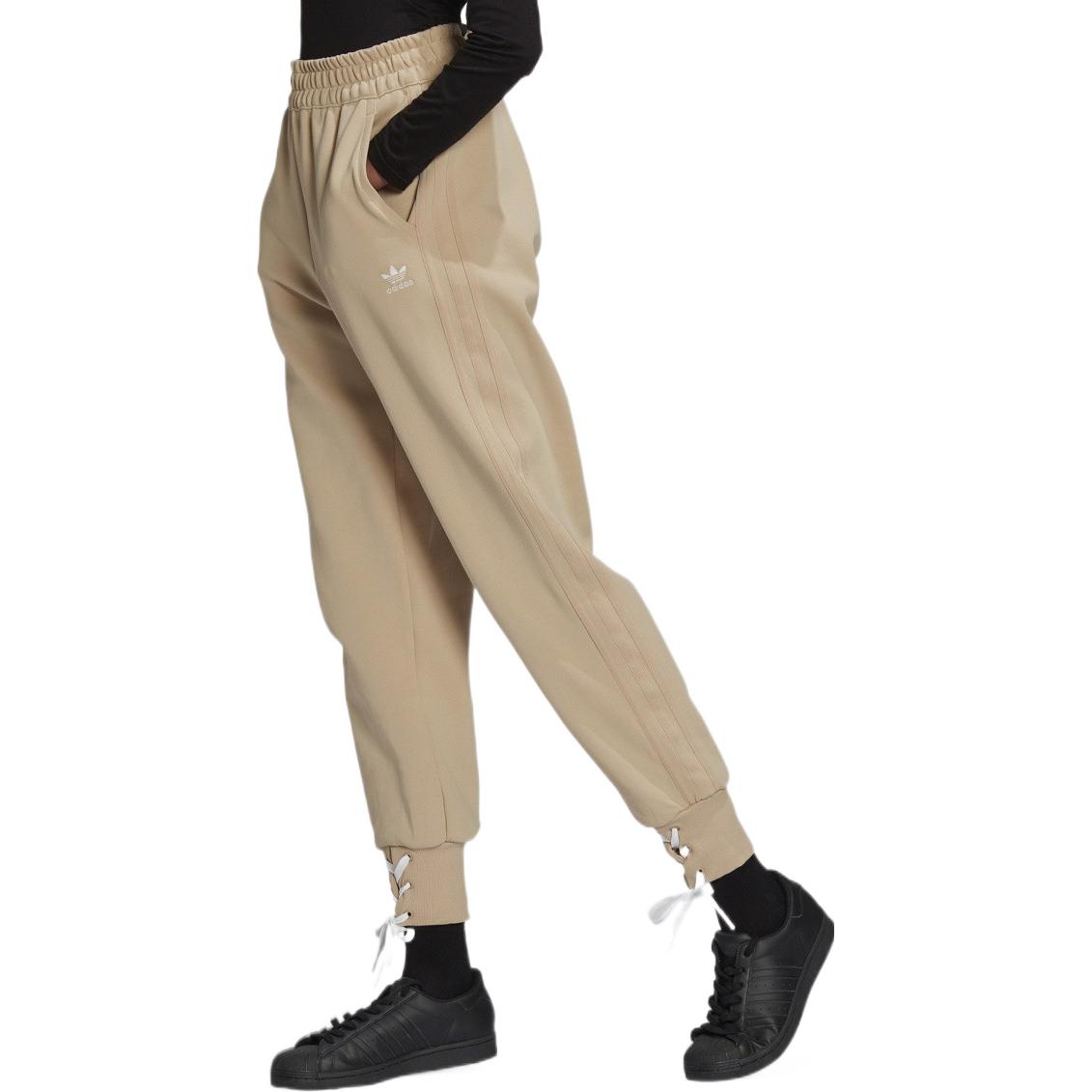 (WMNS) adidas Always Original Laced Cuff Pants Asia Sizing 'Beige' HK5065