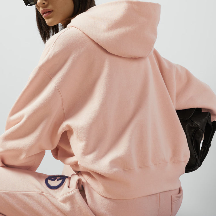 (WMNS) Gucci Cotton Jersey Sweatshirt With Embroidery 'Light Pink' 768122-XJF8S-5874