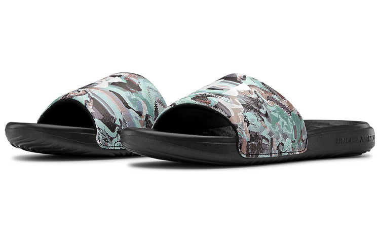 (WMNS) Under Armour Ansa Fixed Slides 'Alkali' 3024367-001