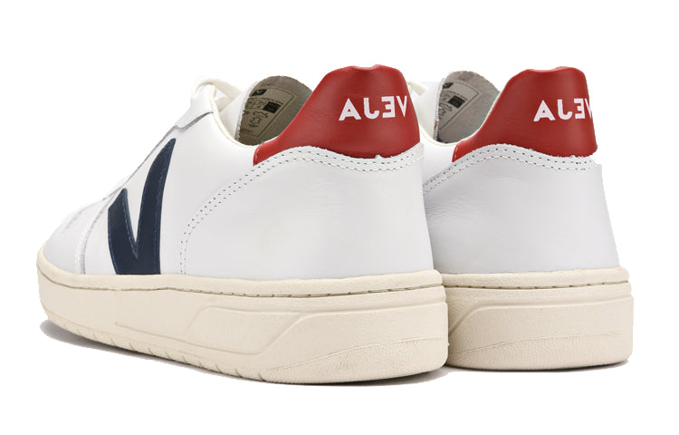 Veja V-10 Lace-Up 'White Nautico Pekin' VX021267