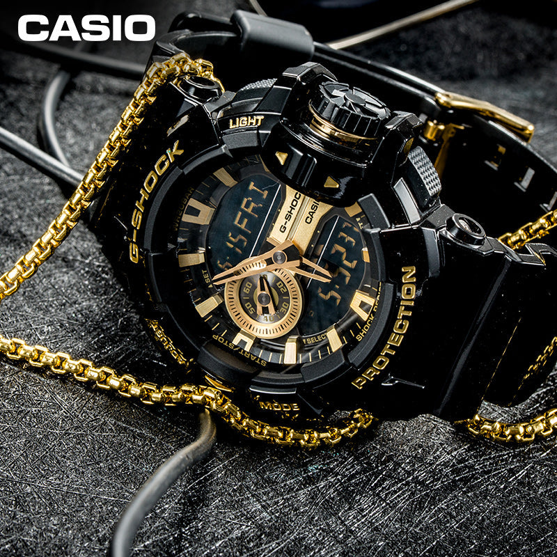 CASIO G-Shock Analog-Digital 'Black Gold' GA-400GBX-1A9PR