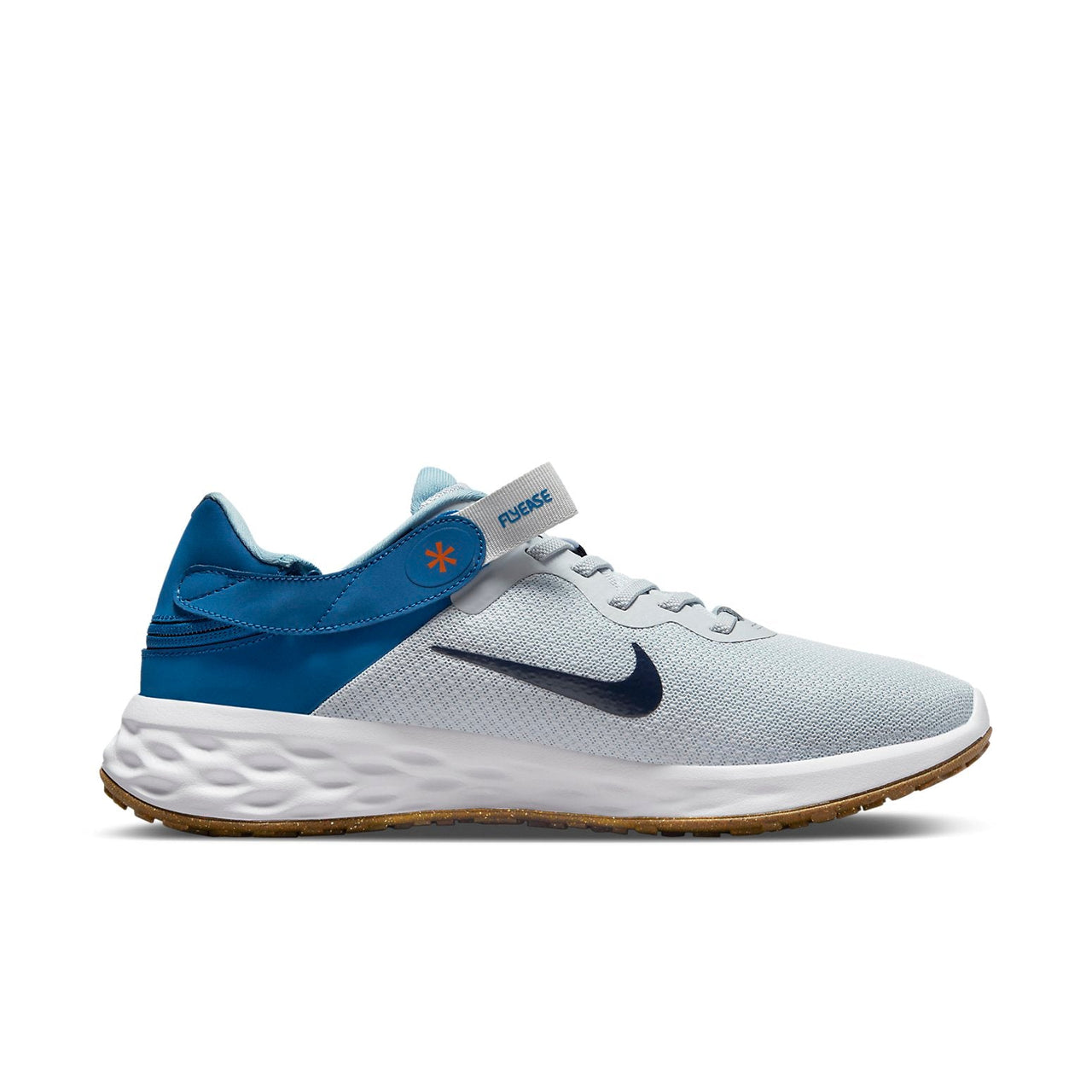 Nike Revolution 6 FlyEase Next Nature 'Pure Platinum Dark Marina Blue' DC8992-002
