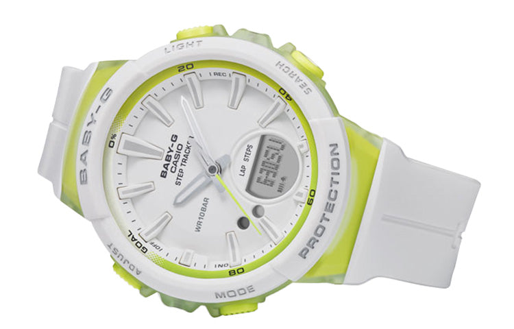 CASIO Baby-G 'White Green' BGS-100-7A2
