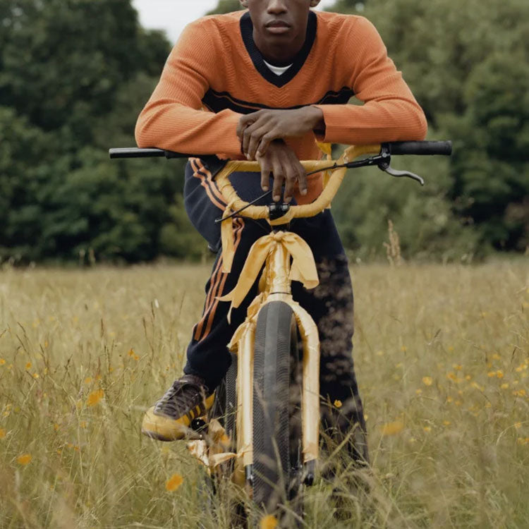 adidas x Wales Bonner Long Sleeves T-Shirt 'Orange Black' HG2152