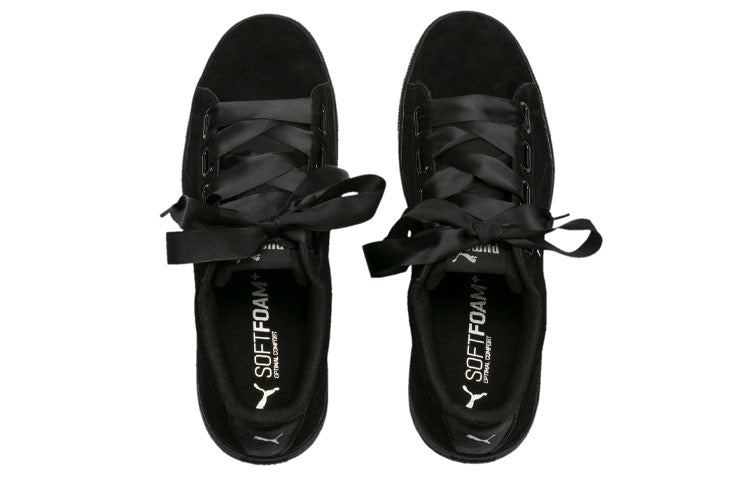 (WMNS) PUMA Vikky V2 Ribbon Casual Shoes Black 369726-01