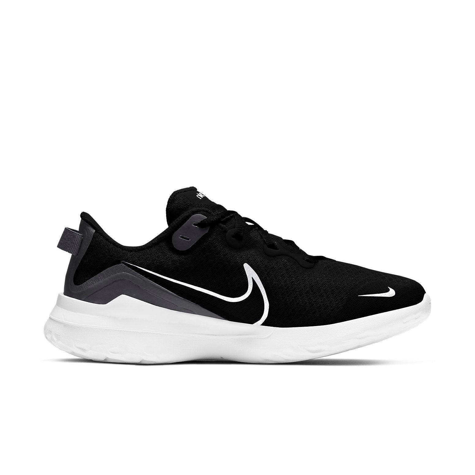 (WMNS) Nike Renew Ride 'Black White' CD0314-003