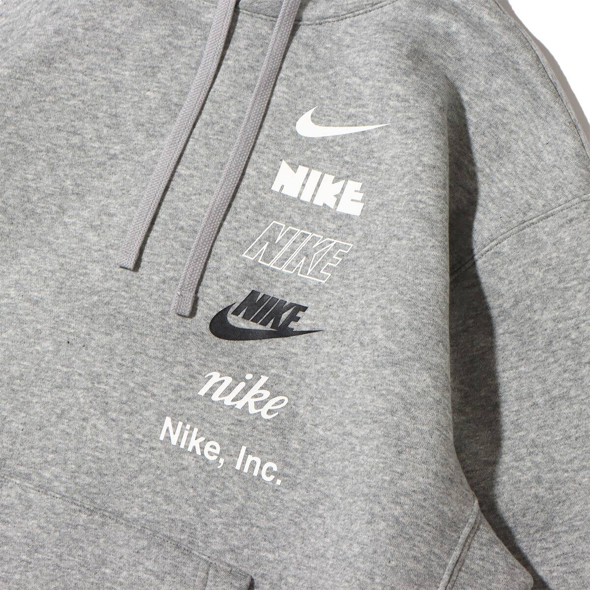 Nike Club Fleece Pullover Hoodie Asia Sizing 'Grey' DX0784-063